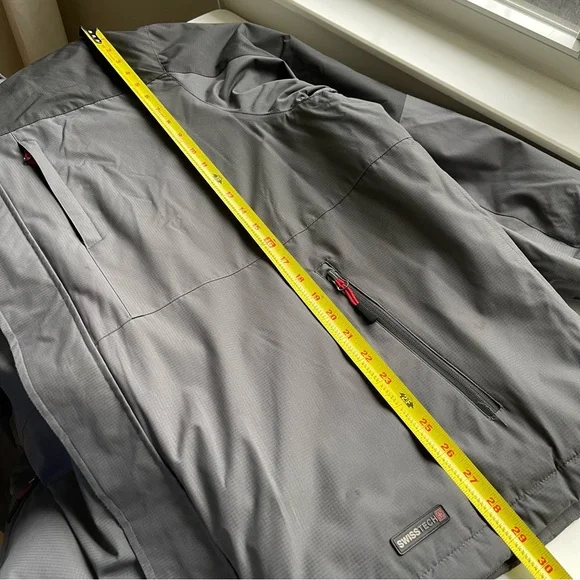 Swiss Tech Men's Charcoal Performance Jacket 3XL - Picture 9 of 15